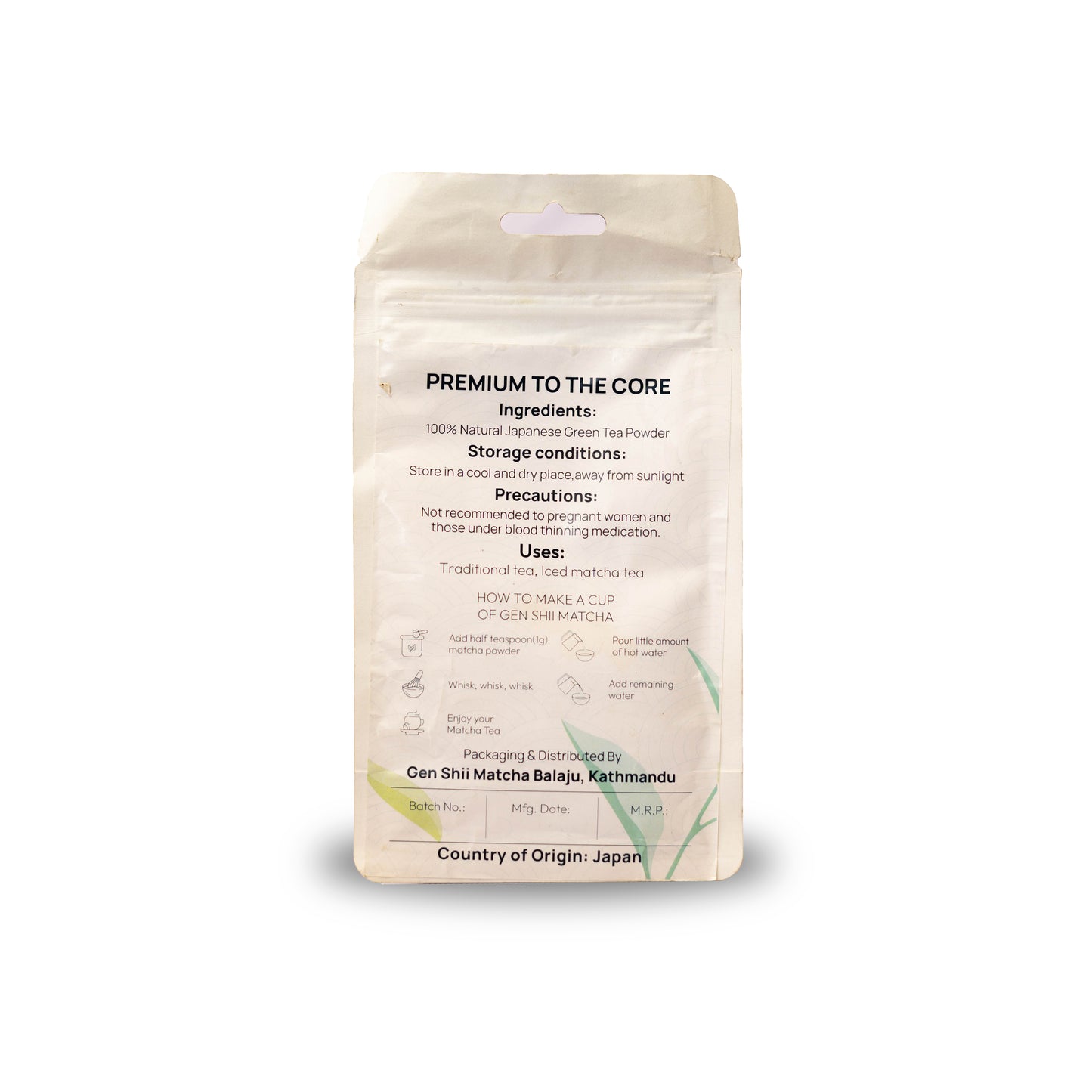 Midori - Culinary Grade Matcha 100g